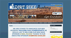 Desktop Screenshot of dirtbikeacademy.com